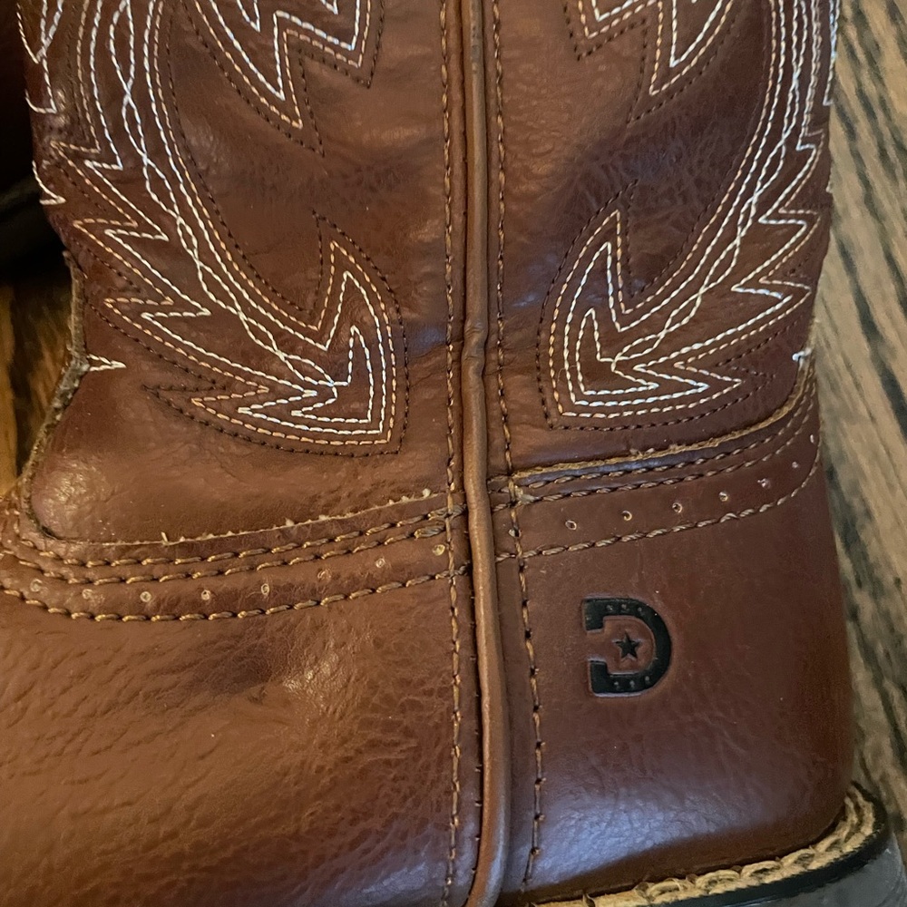 Durango Rodeo Brown Kids' Western Boots - Picture 5 of 10